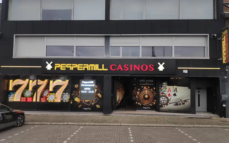 PepperMill Casino speelhaal van Genk Hoevenzavel